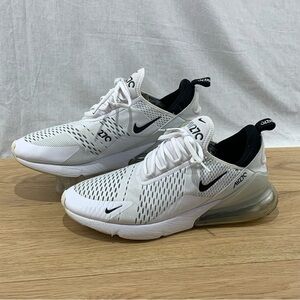 Nike Air Max 270 Men’s Size 12 White Black Running Shoes